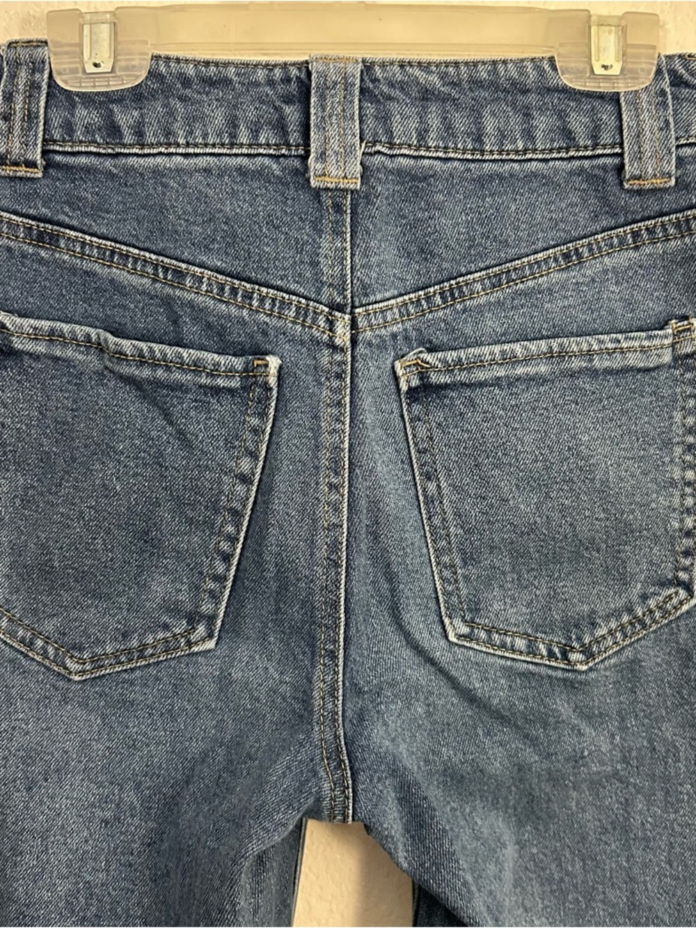 RSQ Gwen High Rise Patch Pocket Flare Leg Jeans - Picture 6 of 8